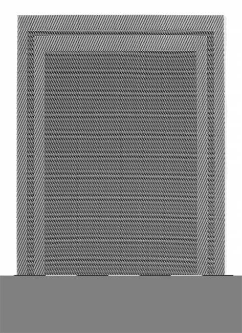 Podkładka na stół, ramka – zestaw, HENDI, grafitowy, 6 szt., 450x300mm Wariant podstawowy