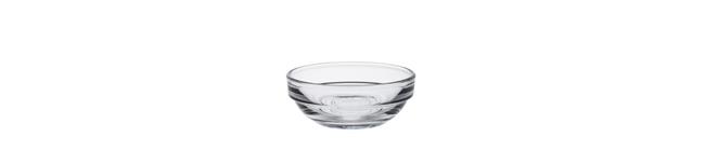 Miska GIGOGNE, Duralex, 0,035L, transparentny, 4 szt., ø60x(H)25mm Wariant podstawowy