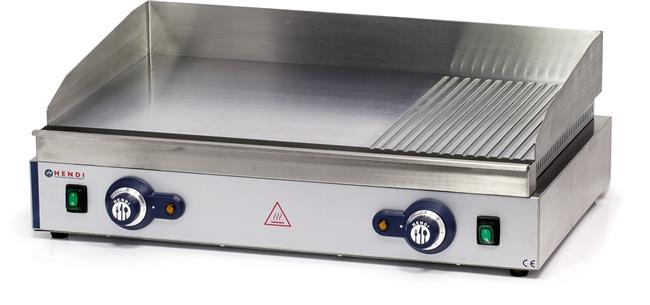 Płyta grillowa 2/3 gładka, 1/3 ryflowana Wariant podstawowy