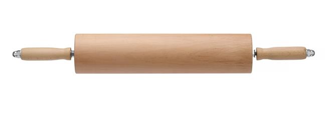 Wałek do ciasta drewniany, HENDI, o90x667mm Wariant podstawowy