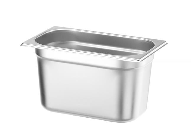 Pojemnik GN 1/4, HENDI, Budget Line, GN 1/4, 4L, 265x162x(H)150mm Wariant podstawowy