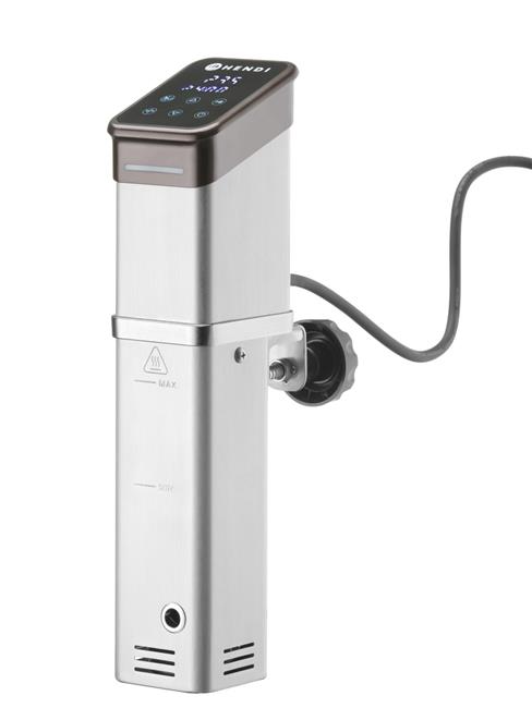 Cyrkulator zanurzeniowy do sous vide 50, HENDI, 50L, 220-240V/1500W, 71x145x(H)340mm Wariant podstawowy