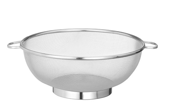 Cedzak, HENDI, ⌀363x(H)147mm, Okrągły Wariant podstawowy