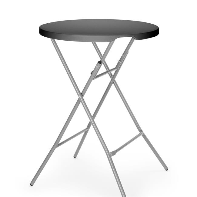 Stolik koktajlowy, AmerBox, czarny, ?800x(H)1100mm, Okrągły Wariant podstawowy