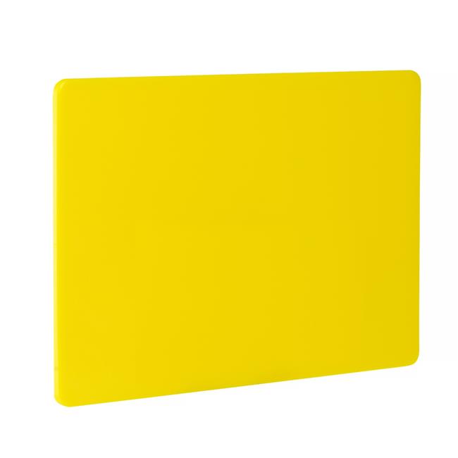 Deska do krojenia HACCP 600x400, HENDI, żółty, 600x400mm, Prostokątny Wariant podstawowy