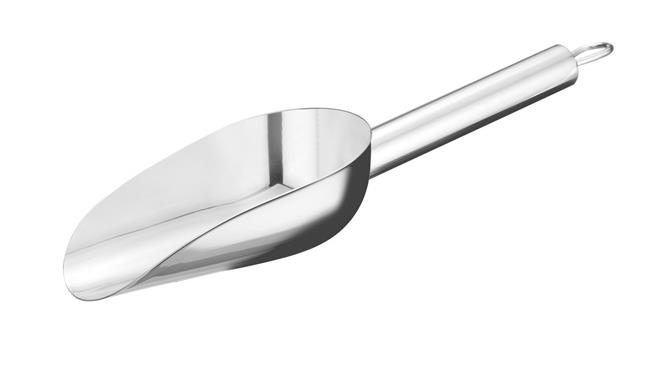 Szufelka , BarUp, 0,11L, srebrny, 235x70mm Wariant podstawowy