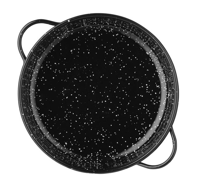 Patelnia emaliowana, HENDI, czarny, ?200x(H)45mm, Okrągły Wariant podstawowy