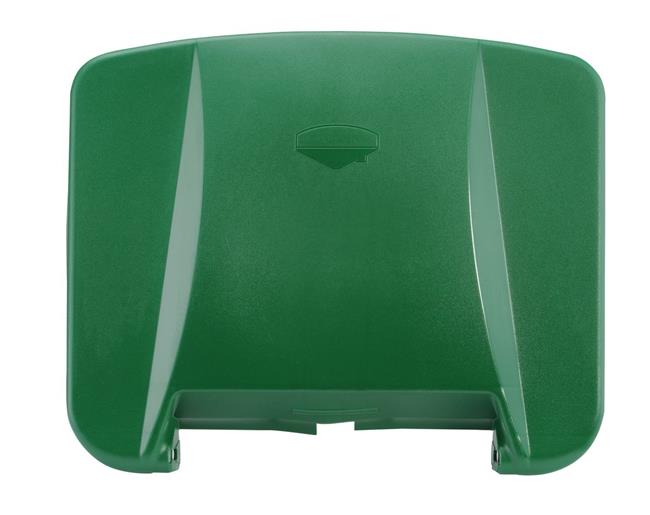 Pokrywa do kosza na śmieci, HENDI, zielony, 505x415mm Wariant podstawowy