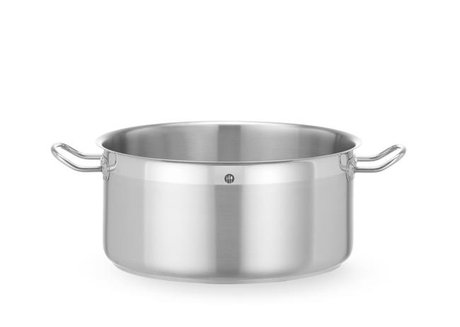 Garnek niski bez pokrywki, HENDI, Profi Line, 12L, ?320x(H)156mm, Okrągły Wariant podstawowy