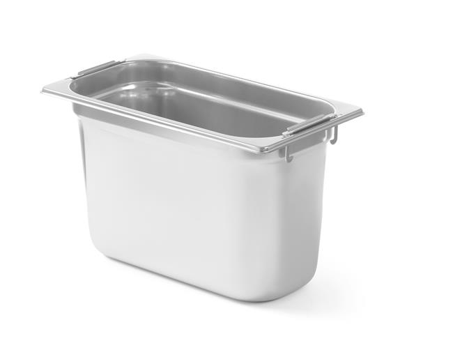 POJEMNIK GN 1/3 Z CHOWANYMI UCHWYTAMI – 325x176 mm Wariant podstawowy