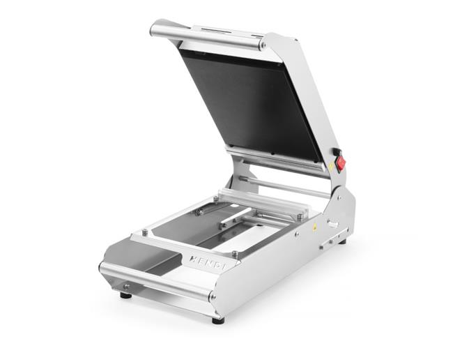 Zgrzewarka do tacek Compact , HENDI, 230V/700W, 610x214x(H)190mm Wariant podstawowy