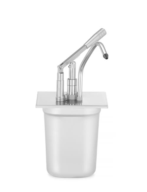 Pokrywa z dyspenserem do pojemników GN, HENDI, GN 1/6, 180x165mm Wariant podstawowy