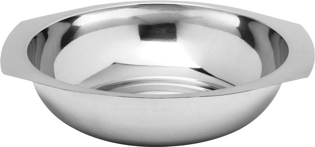 miseczka na warzywa/surówkę z uchwytami stalowa - "fi"160 mm Wariant podstawowy