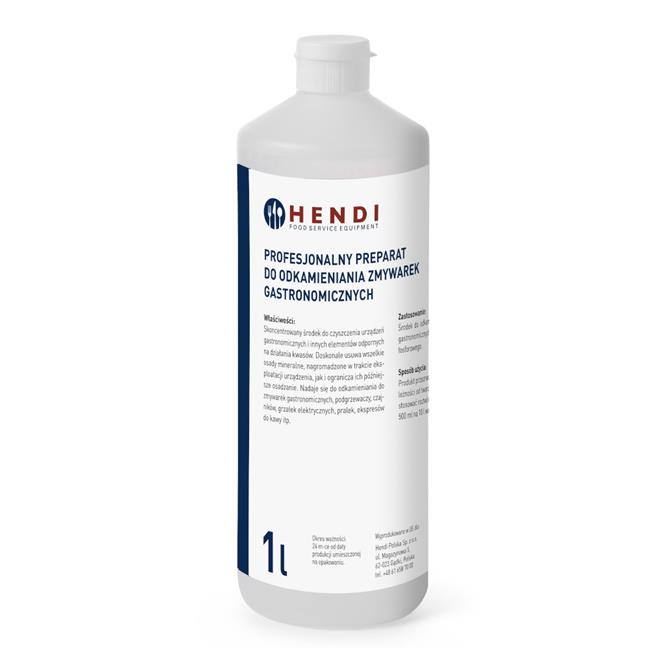 Profesjonalny preparat do odkamieniania zmywarek gastronomicznych Wariant podstawowy