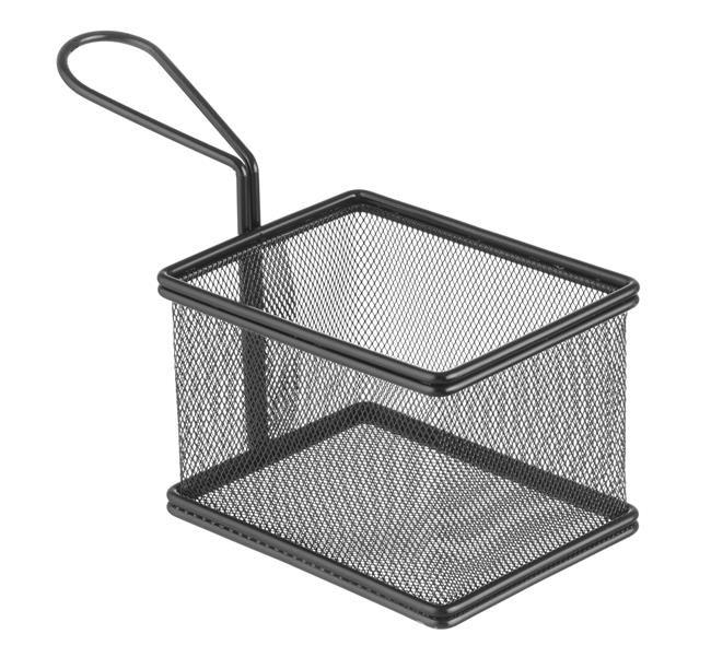 Koszyk miniaturowy do smażonych przekąsek 125x100x85 Wariant podstawowy