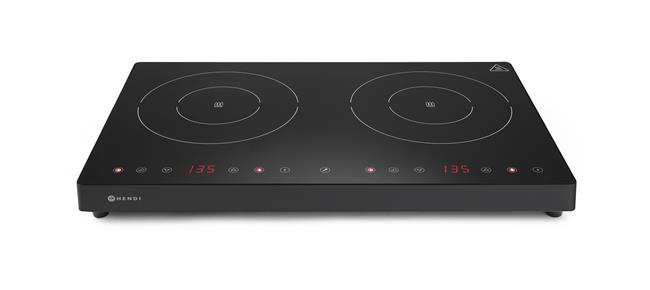 Podwójna kuchenka indukcyjna 2000W + 1500W Black Line Wariant podstawowy