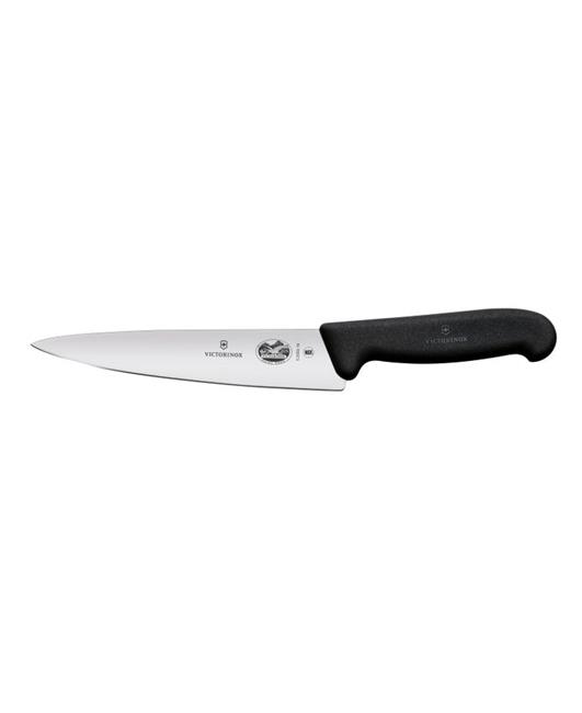 Victorinox Fibrox Nóż kuchenny, szerokie ostrze, 19 cm, czarny Wariant podstawowy