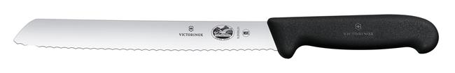 Victorinox Fibrox Nóż do chleba, ząbkowany, czarny Wariant podstawowy