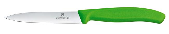 Victorinox Swiss Classic Nóż do jarzyn, gładki, 10 cm, zielony Wariant podstawowy