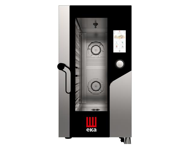 Piec konwekcyjno-parowy Millennial Touch Screen Gastro Compact 10×GN 1/1 – elektryczny, Tecnoeka, 400V/15400W, 500x930x(H)970mm Wariant podstawowy