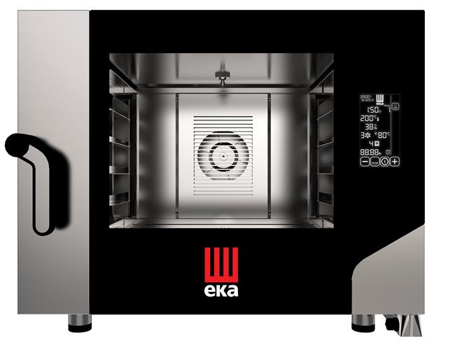 Piec piekarniczo - cukierniczy Black Mask 4 x 600 x 400 elektryczny, z bezpośrednim natryskiem Wariant podstawowy