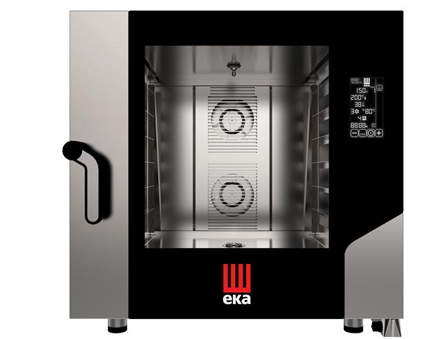 Piec piekarniczo - cukierniczy Black Mask 6 x 600 x 400 elektryczny, z bezpośrednim natryskiem Wariant podstawowy