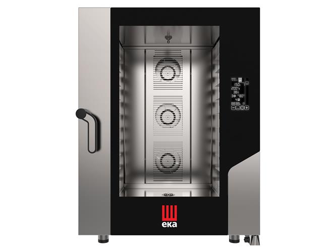 Piec piekarniczo - cukierniczy Black Mask 10 x 600 x 400 elektryczny, z bezpośrednim natryskiem Wariant podstawowy