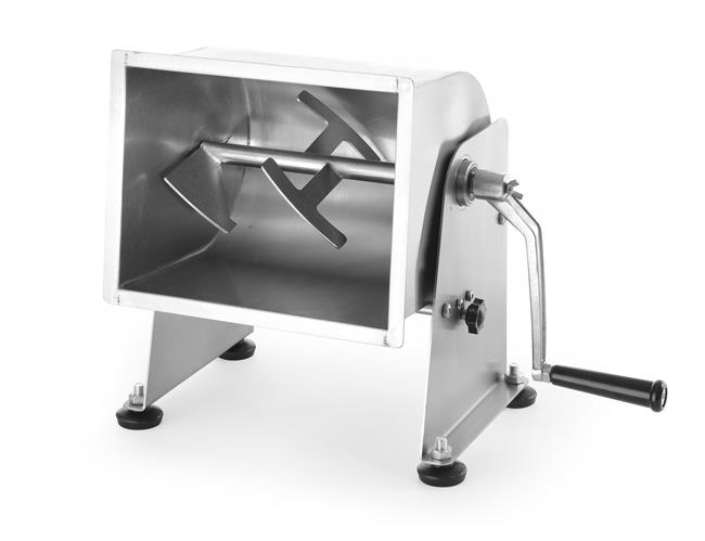 Mieszarka ręczna do mięsa na kiełbasę, przechylna misa, poj. 11 l. Wariant podstawowy