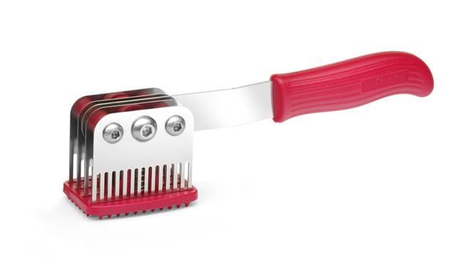 Tłuczek szefa kuchni, HENDI, 56 noży, 280x57x(H)70mm Wariant podstawowy