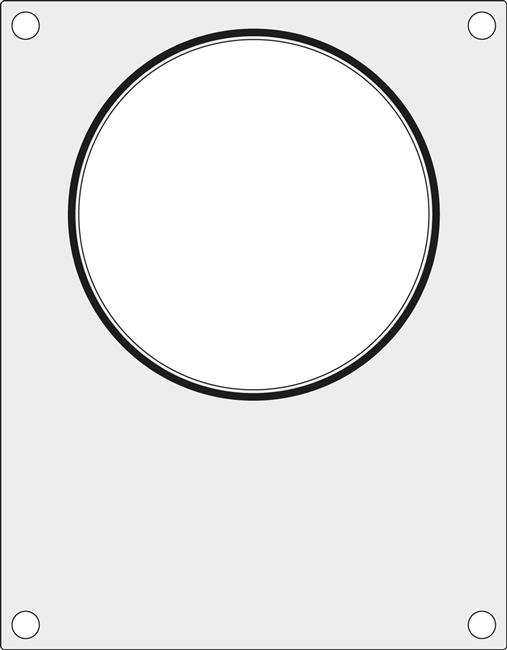 Matryca do zgrzewarki  BOKAMA AG02E oraz AG02HD  na duży pojemnik do zupy  fi 165 mm Wariant podstawowy