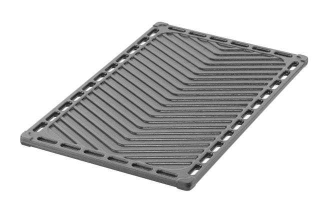 Płyta grillowa żeliwna, dwustronna, HENDI, GN 1/1, 325x530mm Wariant podstawowy