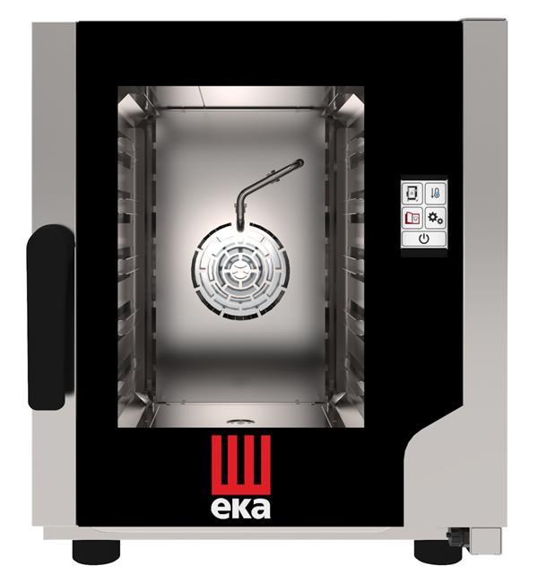 Piec konwekcyjno - parowy Evolution New 5 x GN  2/3 elektryczny z bezpośrednim natryskiem,  ekranem dotykowym Wariant podstawowy