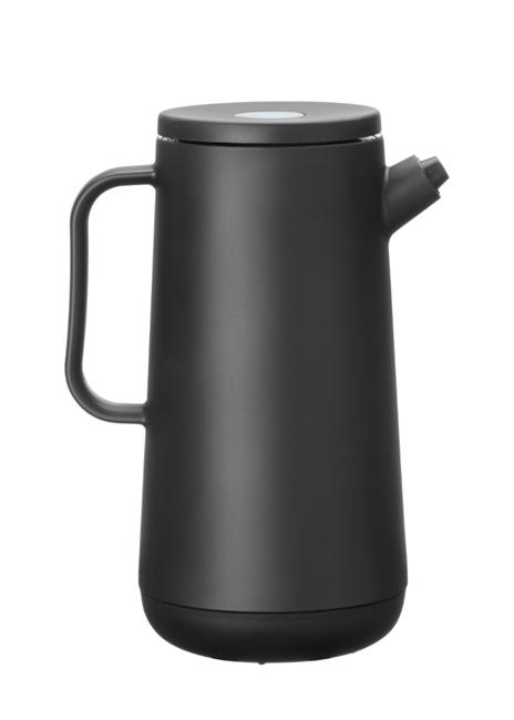 Dzbanek próżniowy z przyciskiem, HENDI, 1L, czarny, śr.134x(H)265mm Wariant podstawowy